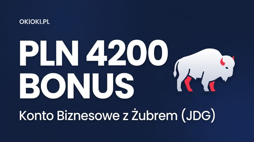 Pekao: Бізнес-рахунок із Żubr – премія до 4200 zł (ФОП)